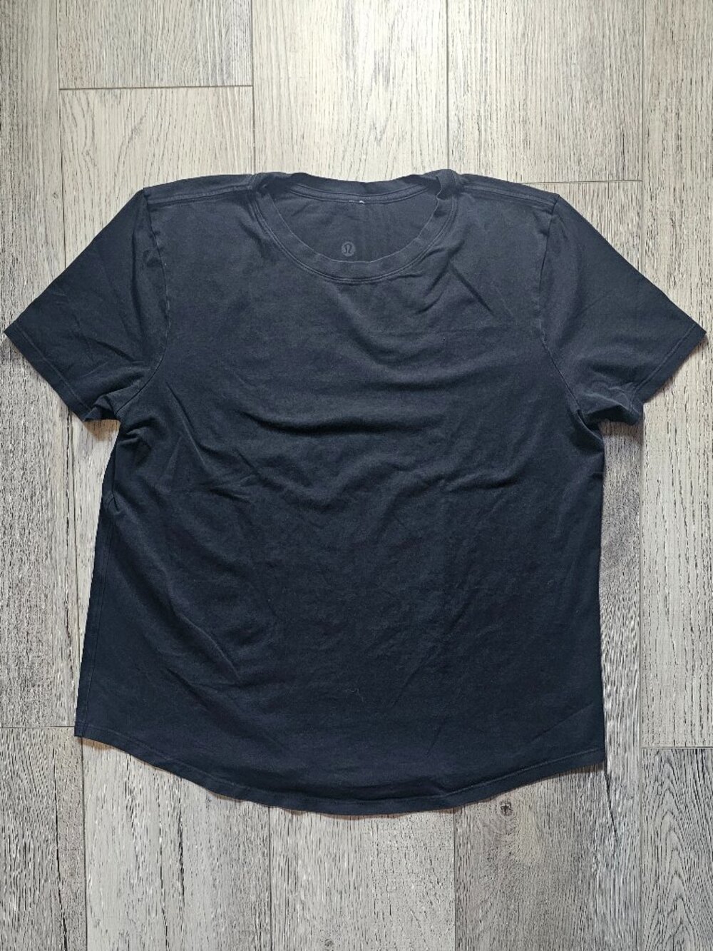Women´s Lululemon Black Love Crew Short Sleeve T-Shirt Crewneck Tee Size Medium